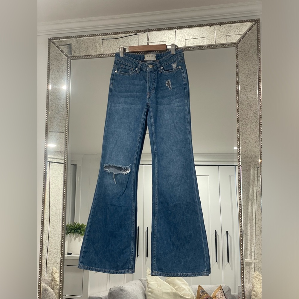 Free People Low Rise Jeans